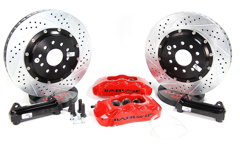 Baer Brakes 07-17 Jeep Wrangler 14in Pro+ Front SDZ Brake Kit - Grabber Blue