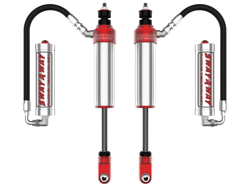 aFe Sway-A-Way 2.5 Front Shock Kit w/Remote Reservoirs for 0-1.5 IN Lifts Ford F-250/F-350 17-24 4WD