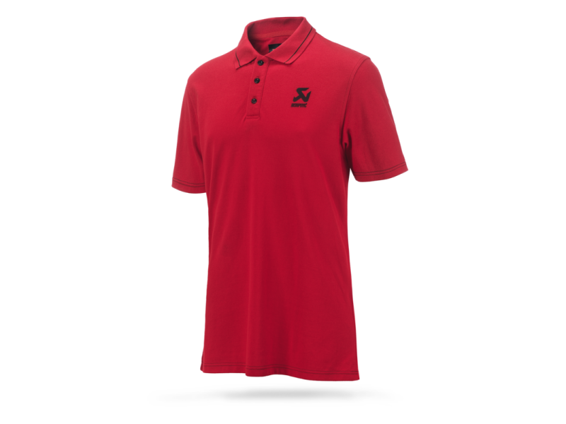 Akrapovic Corpo Polo Red Mens - XL