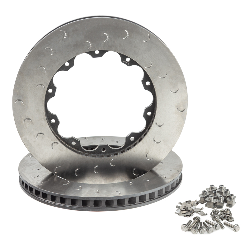 Alcon Nissan R35 GTR Gen 1/2 380X30mm Rotor Ring Kit - Rear Left