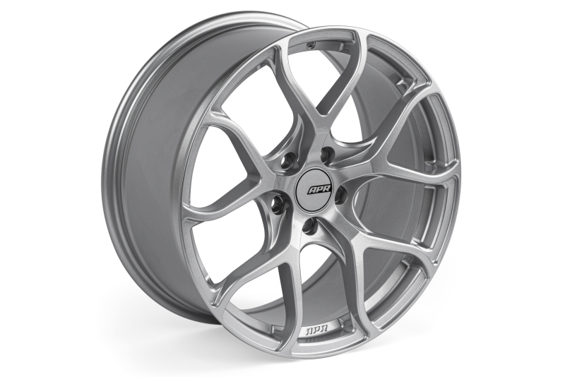 APR A01 Flow Formed 18x8.5 / 5x112 / ET45 / 66.5mm Bore / Hyper Silver Wheel