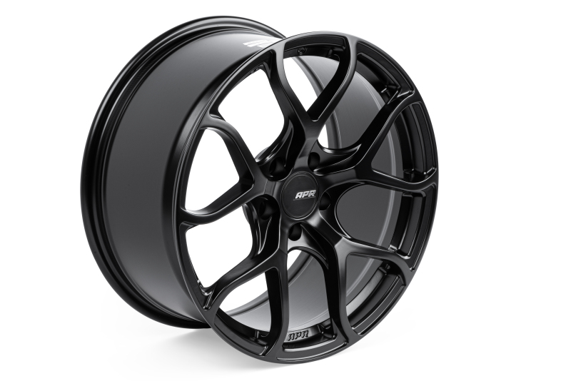 APR A01 Flow Formed 18x8.5 / 5x112 / ET45 / 66.5mm Bore / Satin Black Wheel
