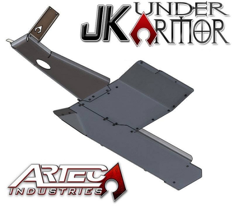 Artec Industries 07-18 Jeep Wrangler JK Under Armor - Two Door Bellypan Kit Model Year: 2012-2016