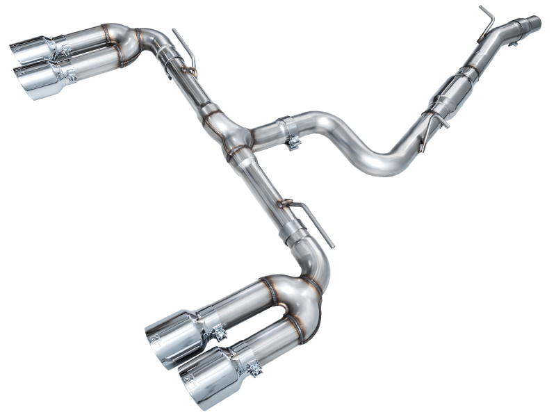 AWE Tuning 22-24 Audi 8Y S3 Track Edition Exhaust - Chrome Silver Tips