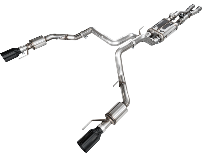 AWE Tuning Gen 3 Raptor R SwitchPath Exhaust - Diamond Black Tips