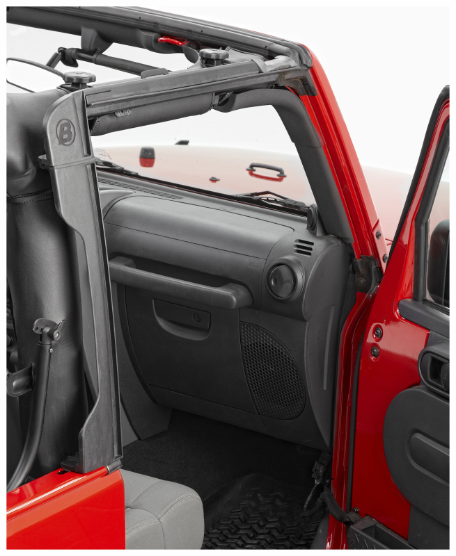 Bestop 10-18 Jeep Wrangler JK 4-Door Door Surrounds (Set Of 4)