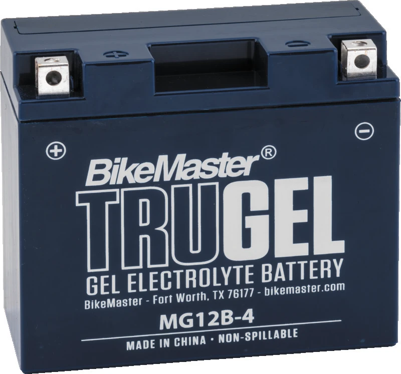 BikeMaster TruGel Battery - MG12B-4