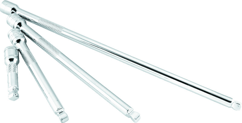 BikeMaster 4-pc 1/4in Wobble Extension Bar Set