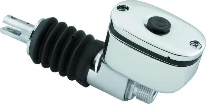 Bikers Choice 99-07 FLH/FLT / 00-05 FXST FLST Chrome Rear Master Cylinder Replaces H-D 41775-99A