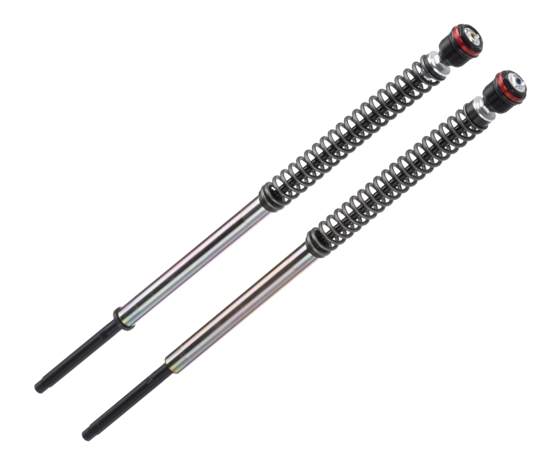 Bitubo JBH0 Pressurized Cartridge Adj.: Spring Preload, Rebound, Comp., w/o Oil, Red Ring