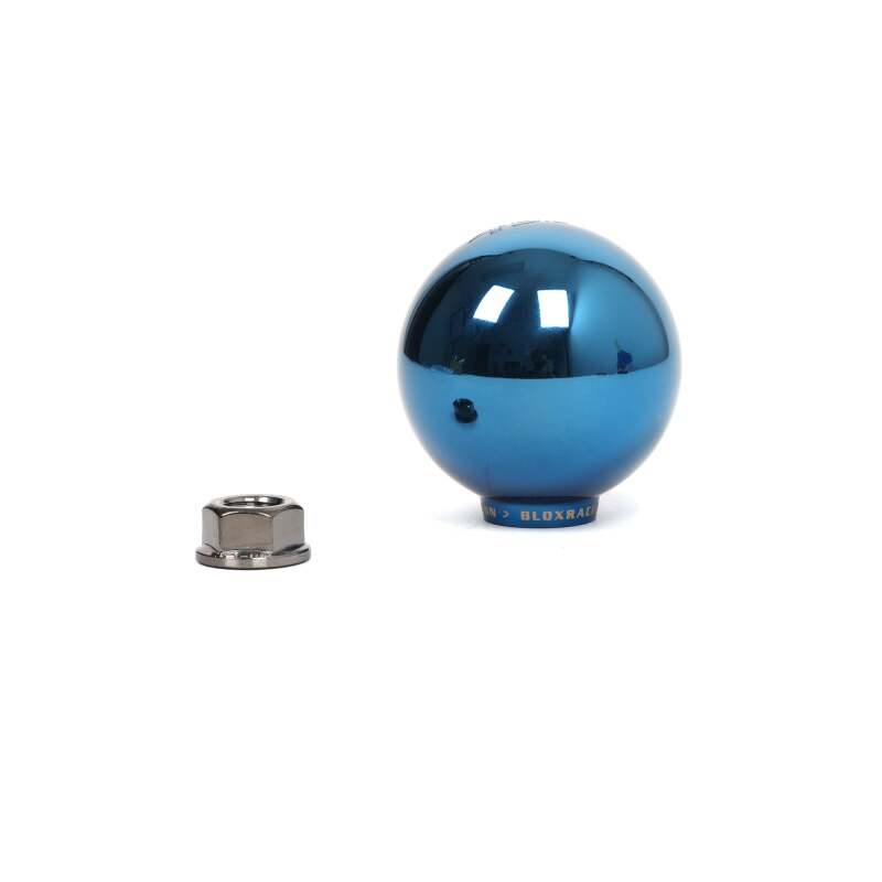BLOX Racing V2 - 490 Limited Series Spherical Shift Knob 12X1.25 - Electric Blue