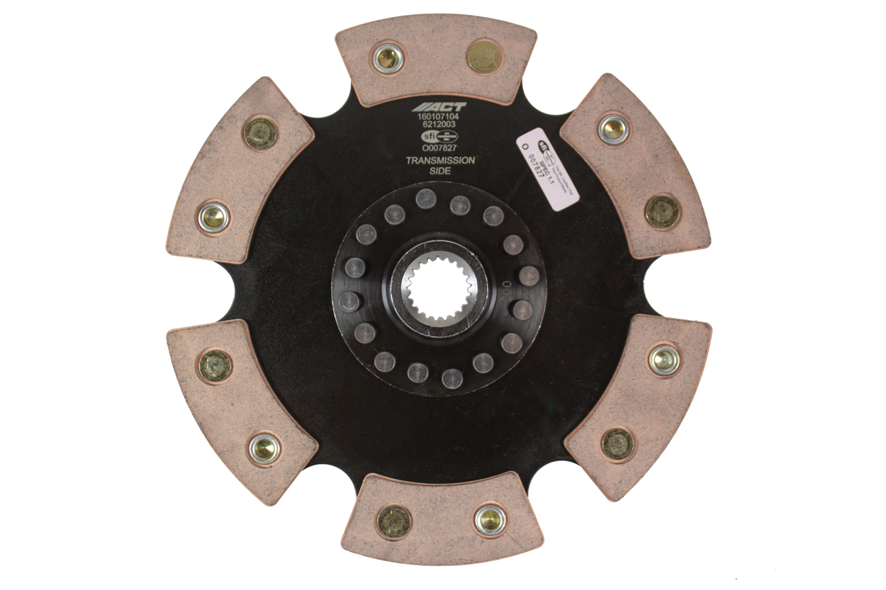 ACT 6 Pad Rigid Race Clutch Disc (6212003)
