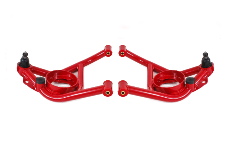 BMR 70-81 2nd Gen F-Body Non-Adj. Lower A-Arms (Polyurethane) - Red
