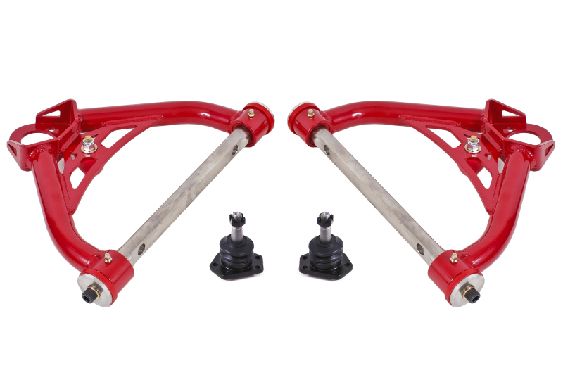 BMR 70-81 2nd Gen F-Body Non-Adj. Upper A-Arms (Polyurethane) - Red