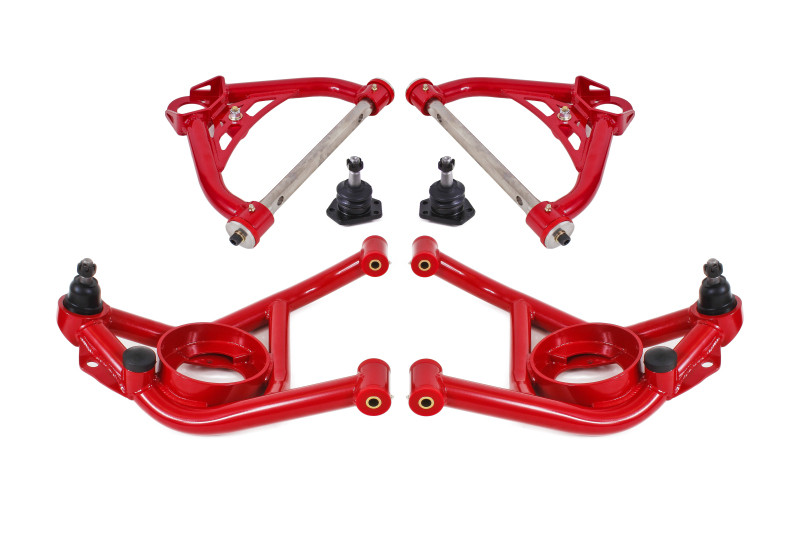 BMR 70-81 2nd Gen F-Body Upper And Lower A-Arm Kit - Red