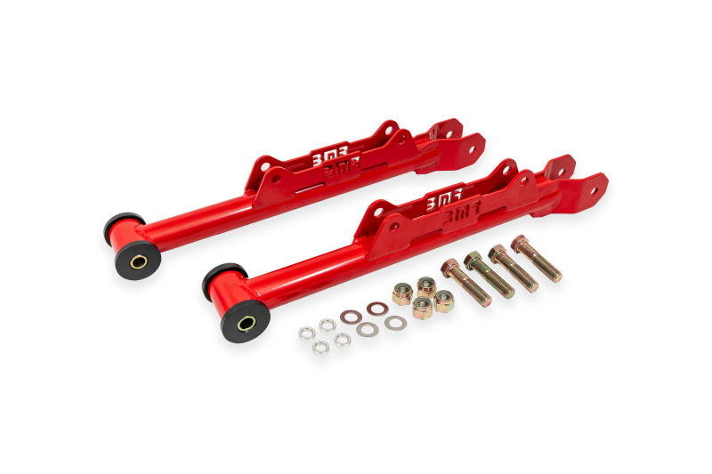 BMR 2010-2015 Chevrolet Camaro Rear DOM Lower Control Arms - Red