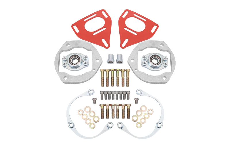 BMR 16-24 Chevy Camaro Caster Camber Plates - Red