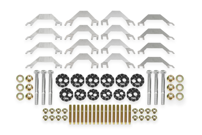 BMR 06-13 Chevrolet Corvette C6 Z06/ 09-13 ZR1 Camber Bolt & Stud Kit - Black Anodized