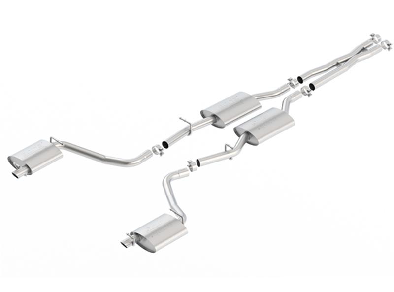 Borla 2015 Dodge Challenger 3.6L V6 ATAK Catback Exhaust No Tips Factory Valance
