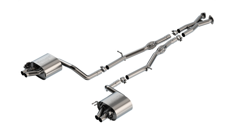 Borla Genesis G70 S-Type Cat Back Exhaust - No Tips