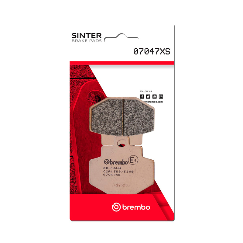 Brembo 00-05 Piaggio Vespa GT 60 250cc Brake Pad - Rear