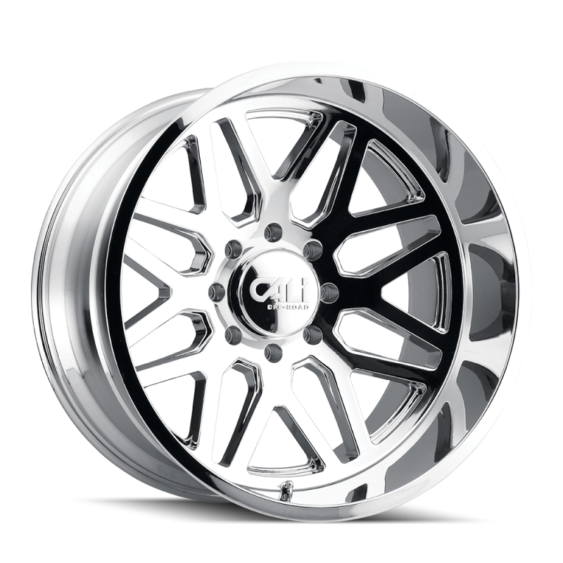 Cali Off-Road 9115 Invader 24x14 / 6x135 BP / -76mm Offset / 87.1mm Hub Chrome Wheel
