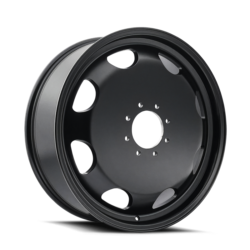 Cali Off-Road 9110D Summit Dually 20x8.25 / 8x200 BP / 100mm Offset / 142mm Hub Matte Black Wheel
