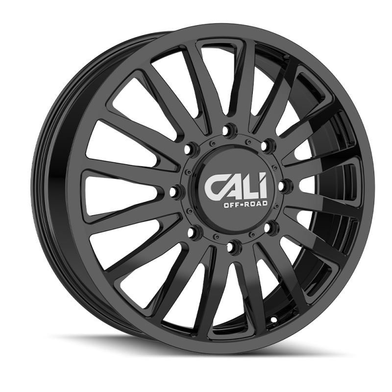 Cali Off-Road 9110D Summit Dually 22x8.25 / 8x165.1 BP / 115mm Offset / 121.3mm Hub Gls Blk Wheel