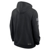 Cincinnati Bengals 2026 Salute to Service Sideline Dri-FIT Pullover Hoodie - Black