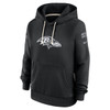 Baltimore Ravens Women's 2026 Salute to Service Sideline Dri-FIT Pullover Hoodie - Black