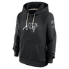 Carolina Panthers Women's 2026 Salute to Service Sideline Dri-FIT Pullover Hoodie - Black