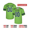 Personalized Men's Seattle Seahawks Football Jersey Neon Green Alternate Style - Custom Team, Name & Number