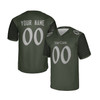 Personalized Men's New York Jets Football Jersey Olive Green Rivalries Style - Custom Team, Name & Number