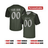 Personalized Men's New York Jets Football Jersey Olive Green Rivalries Style - Custom Team, Name & Number