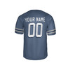 Personalized Men's New England Patriots Football Jersey Blue Rivalries Style - Custom Team, Name & Number
