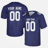 Personalized Men's New York Giants Football Jersey Royal Fan Style - Custom Team, Name & Number