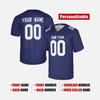 Personalized Men's New York Giants Football Jersey Royal Fan Style - Custom Team, Name & Number