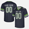 Personalized Men's Seattle Seahawks Football Jersey College Navy Retro Style - Custom Team, Name & Number