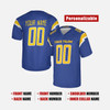 Personalized Men's Los Angeles Chargers Football Jersey Royal Alternate Style - Custom Team, Name & Number