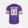 Personalized Men's Minnesota Vikings Football Jersey Purple Classic Style - Custom Team, Name & Number