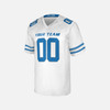 Personalized Men's Detroit Lions Football Jersey White Fan Style - Custom Team, Name & Number