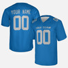 Personalized Men's Detroit Lions Football Jersey Blue Alternate Style - Custom Team, Name & Number