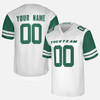 Personalized Men's New York Jets Football Jersey White Alternate Style - Custom Team, Name & Number