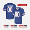 Personalized Men's Buffalo Bills Football Jersey Royal Fan Style - Custom Team, Name & Number