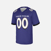 Personalized Men's Baltimore Ravens Football Jersey Purple Fan Style - Custom Team, Name & Number