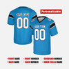Personalized Men's Carolina Panthers Football Jersey Blue Alternate Style - Custom Team, Name & Number