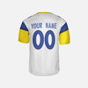 Personalized Men's Los Angeles Rams Football Jersey White Alternate Style - Custom Team, Name & Number