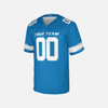 Personalized Men's Detroit Lions Football Jersey Blue Fan Style - Custom Team, Name & Number