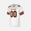 Personalized Men's Cleveland Browns Football Jersey White Alternate Style - Custom Team, Name & Number
