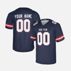 Personalized Men's New England Patriots Football Jersey Navy Alternate Style - Custom Team, Name & Number